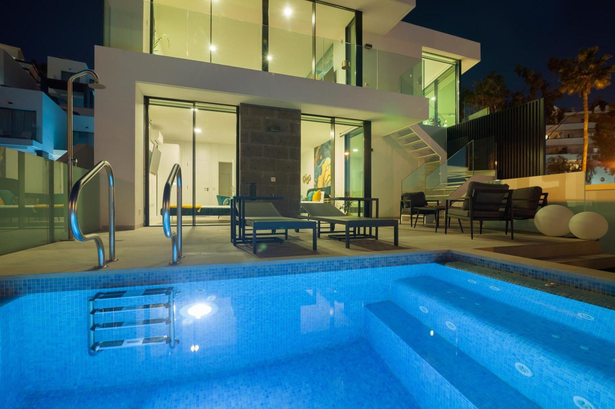 200M² New Villa B With Private, Heated Pool And Amazing Ocean View. Costa Adeje  Exterior foto